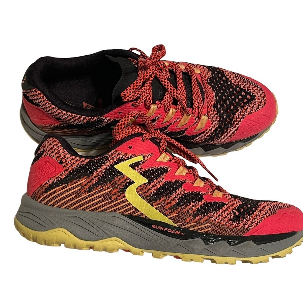 361‎ Degrees Women's Yushan Running Shoe Hazard Black Size 7.5 Fast Shipping